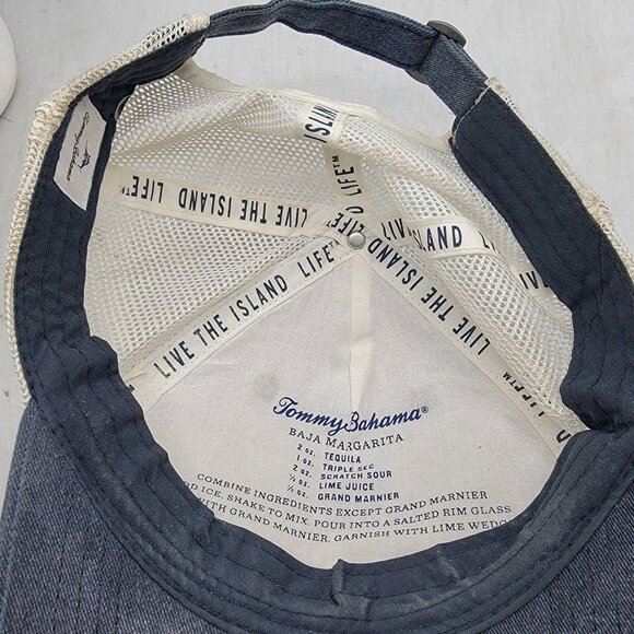 Tommy Bahama Tip Your Cap Baja Margarita Trucker Baseball Hat Marlin Adjustable - Picture 7 of 9